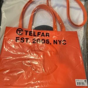 Medium Orange Telfar Bag